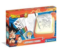 Clementoni Dragon Ball Pizarra Luminosa, para Niños, Multicolor, Fabricado en Italia - 18782