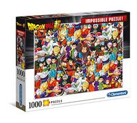 Clementoni Dragon Ball Z Impossible Puzzle Ball-1000 pièces, Multicolor (39489)