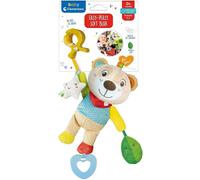 Clementoni Easy-Peasy Oso Suave Peluche Sonajero