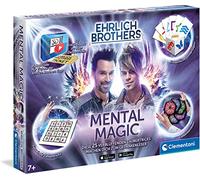 Clementoni-59182 Hermanos honestos Ehrlich Brothers Mental Caja niños a Partir de 7 años, Instrucciones mágicas para Trucos de Magia, Incluye Videos explicativos en 3D, Color Black, 5x37x28,1 (59182)
