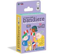 Clementoni El Juego De Banderas Ramo Tarjetas Con 50 Banderas de Todo El Mundo