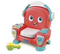 Clementoni - el Sillón Bailón, Silla Musical educativa para Aprender los Primeros Conocimientos; Juego Musical Infantil Bilingüe Español e Inglés, a Partir De 12 Meses (61359)