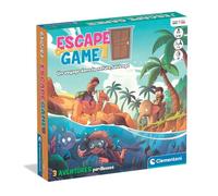 Clementoni - Escape Game Infantil de 8 años - Viaje a la Naturaleza Salvaje, Juego de lógica y acertijos, Aventura educativa, Juguete lúdico, Idea de Regalo para niña