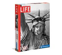 Clementoni Estatua de La Libertad 1000pzs Does Not Apply Puzzle Life Magazine 1000 Piezas Blanco y Negro, Vintage, Rompecabezas para Adultos, Multicolor, Talla única (39635)