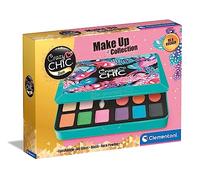 Clementoni - Estuche de Maquillaje Rocker de Crazy Chic- Set de Maquillaje Infantil, Juguete para niñas Desde 6 años (18749)
