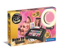 Clementoni - Estudio de maquillaje infantil multicolor, set de juguete para niñas