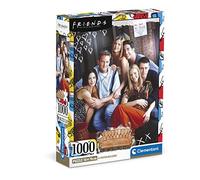 Clementoni- Friends Rompecabezas-Friends-1000 Piezas Adultos, Rompecabezas de películas Famosas, Fabricado en Italia, Multicolor (39711)