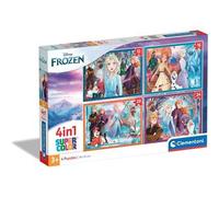 Clementoni - Frozen - Puzzles variados de 12, 16, 20 y 24 piezas Frozen, talla única, color variado ㅤ