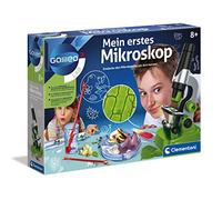 Clementoni Galileo Lab - Mi Primer microscopio, Juguete para niños a Partir de 8 años, emocionante Laboratorio de biología para pequeños investigadores, microbiología para Escolares Clementoni 59120