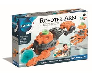 Clementoni Galileo Robotics 59328 - Brazo robótico para pequeños Ingenieros, mecánica y técnica, Juguete para niños a Partir de 8 años