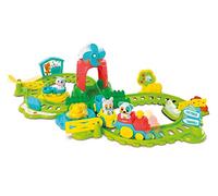 Clementoni Playset Granja 17756 – Parlante, interactivo y motorizado, Tren eléctrico – Multicolor
