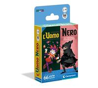 Clementoni- Hombre Negro Baraja, Juego de Cartas, 2-6 Jugadores, 5 Años+, Individual, Multicolor (16299)