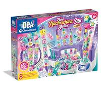 Clementoni Idea 59455 - Juego de manualidades con letras, perlas, pegatinas y más - bolígrafo personalizado, juego de regalo para niños a partir de 6 años