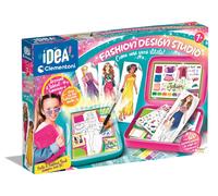 Clementoni Idea-Fashion Designer, pizarra luminosa, juego creativo para niña de