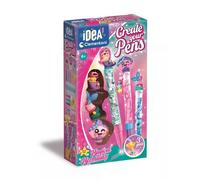 Clementoni Idea!: Laboratorio para crear bolígrafos de sirena, set de 3 piezas