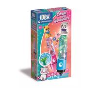 Clementoni: ¡Idea! Set para crear rotuladores - con figuritas de gatito y perrito