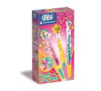 Clementoni: ¡Idea! Set para hacer bolígrafos pequeño - Fantasía