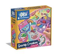 Clementoni Idea - Sparkly Creations Game Icons, Diamond Art, creatief spel voor