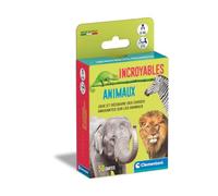 Clementoni Increíbles Animales | Contiene 50 Cartas. | 6 Años | 52700, Multicolor
