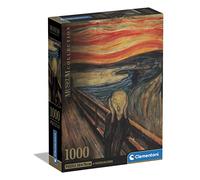Clementoni - Italia Museum Collection-The Scream-1000 Piezas Adultos, Arte, Puzzle Cuadros, Pinturas Famosas, Made in Italy, Multicolor, 39791