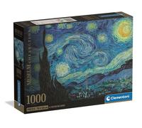 Clementoni - Puzzle Adulto 1000 Piezas Collection Museum Clementoni - Puzzle Adultothe Starry Night C Ompact, 37065