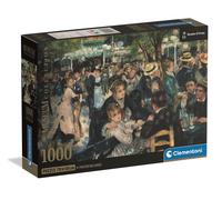 Clementoni – Puzzle adulto 1000 piezas Museum Bal Du Moulin – Compact Box 39971