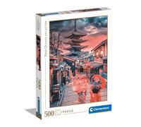 Clementoni – Colección de rompecabezas Evening In Kyoto – 500 piezas para adultos