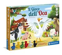 Clementoni - Juego de oca y parchís (versión en Italiano)
