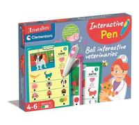 Clementoni - Juego de veterinaria interactivo, multicolor ㅤ