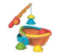 Clementoni - Juego Educativo de Pesca y Actividades para bebé con Encajes y Construcciones