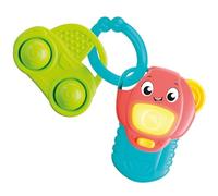 Clementoni- My First Activity Key - Llave interactiva de Juguete, Infancia, Juego Musical electrónico, primeras, Centro de Actividades, Luces y Sonidos, niños de 3 a 36 Meses, Multicolor (17893)