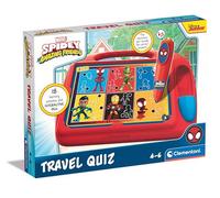 Clementoni Juego Pizarra con Boligrafo Interactivo Spidey. Incluye 9 Tarjetas y 18 Actividades. 28.1x37x5.5 cm