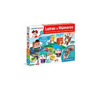 Clementoni- Jugando aprendo Letras y números 37x28, única (55228)
