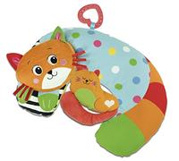 Clementoni Kitty Cat Tummy Time Pillow - Cojín para apoyar el Desarrollo de los músculos y Gatear, para recién Nacido, 100% Lavable, Multicolor (17800)