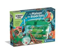 Clementoni La Maison des Insectes Kit Hábitat Portátil Observación Insectos 7+
