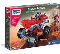 Clementoni Laboratorio De Mecánica Monster Trucks Juego De Construcción