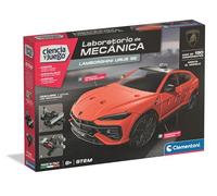 Clementoni - Lamborghini Urus - Más de 160 Piezas para Crear tu Propio Lamborghini Urus SUV - Manual y App Gratuita - A Partir de 8 años - 55581