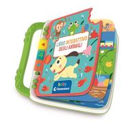 Clementoni - Libro Interactivo Cucú Amigos Animales - Juguete Educativo para Bebés y Niños, con Botones de Luz, Asa Portátil y Páginas Sorpresa - 55180