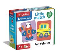 Clementoni- Little Match-Nos Vamos de Viaje Juego Educativo ecológico a Partir de 2 años (16718), Multicolor