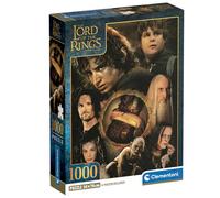 Clementoni lord of the rings rings - 1000 piezas, póster incluido, ro