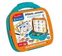 Clementoni, Maletín Magnético Alfabeto, Juego portátil, Juego Educativo, Aprende el Alfabeto, Letras y Las primeras Frases, Juguete niños 3 años, Juego en español (55492)