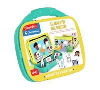 Clementoni - Maletín Magnético de médico - Juego Educativo con Enfoque Montessori para Niños - Aprende sobre el Cuerpo Humano - Incluye Folleto Educativo - A Partir de 2 Años - 55558