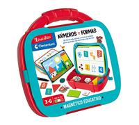 Clementoni, Maletín Magnético Números y Formas, Juego portátil, Juego Educativo, Aprende Números y Formas, Juguete niños 3 años, Juego en español (55493)