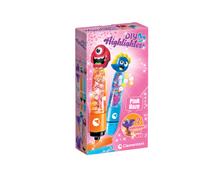 CLEMENTONI Malset »Tropical Green World / Monster Orange Mood / Fantasy-Purple Power / Crazy Summer / Sweet Pets / Trendy Animals« (Resaltador Crazy Summer)
