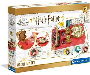 Clementoni Máquina de Hacer Pines, Juego Harry Potter, 6 años (18669), Colores Varios
