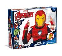 Clementoni Marvel Avengers Iron Man Mascarilla Create & Wear Kit