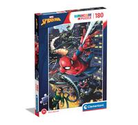 Clementoni- Marvel Puzzle Infantil Super 180 Piezas Spiderman - Desde 7 años (29