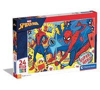 Clementoni - Marvel Spiderman - Puzzle de 24 Piezas Maxi (24216)