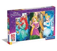 Clementoni - Maxi puzzle de 60 piezas Princess (26416)
