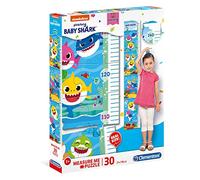 Clementoni- Measure Me - Puzzle de 30 Piezas, diseño de Tiburones, para niños de hasta 140 cm, Multicolor (20340)